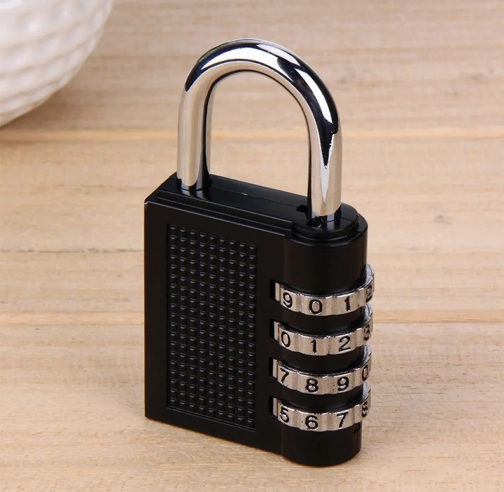 4 Digit Combination Padlock Home Door Toolbox Lock Amtech 99-56