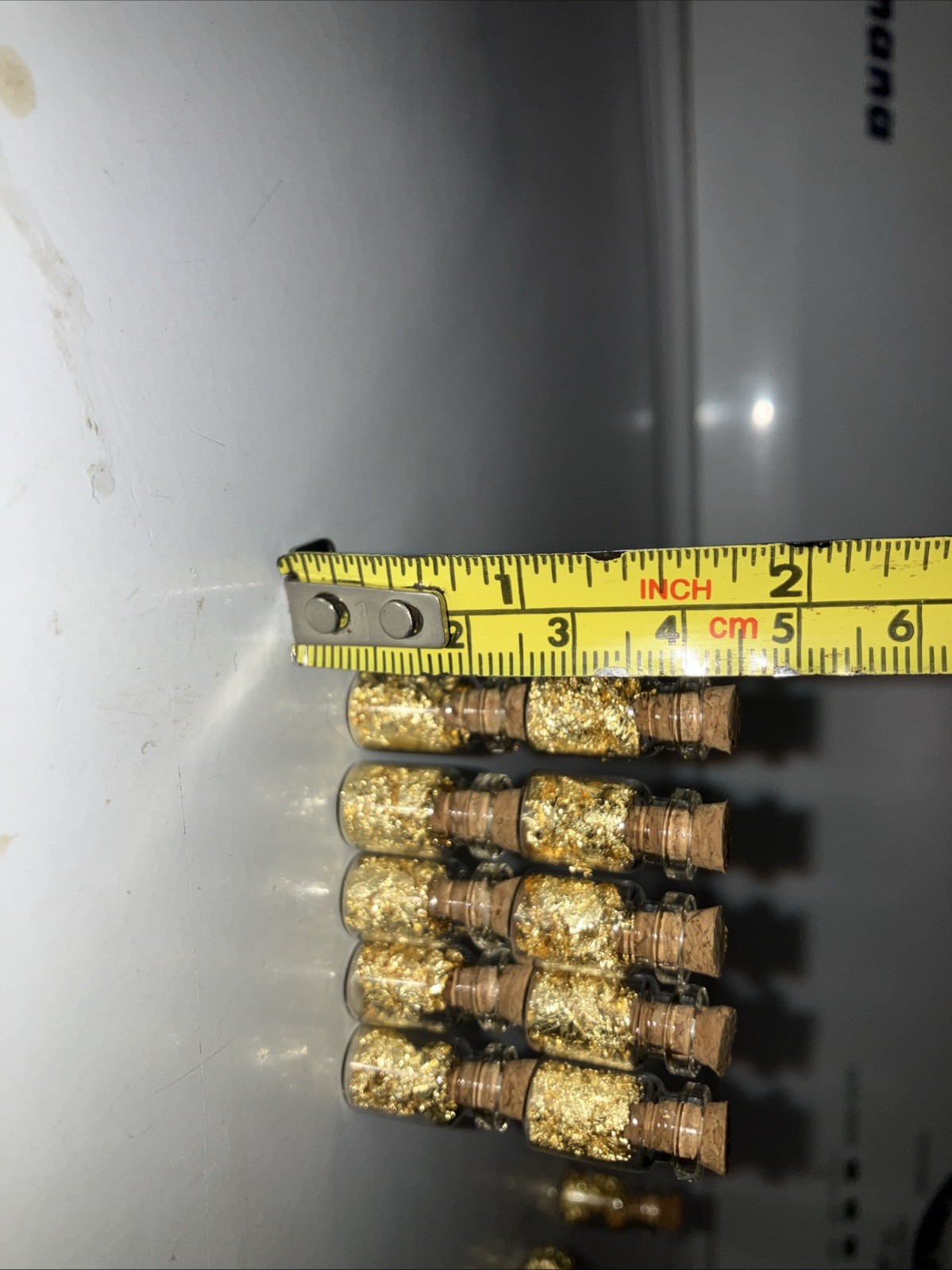 10 Bottles of Gold Leaf Flakes....1ml.... Lowest Price online !!