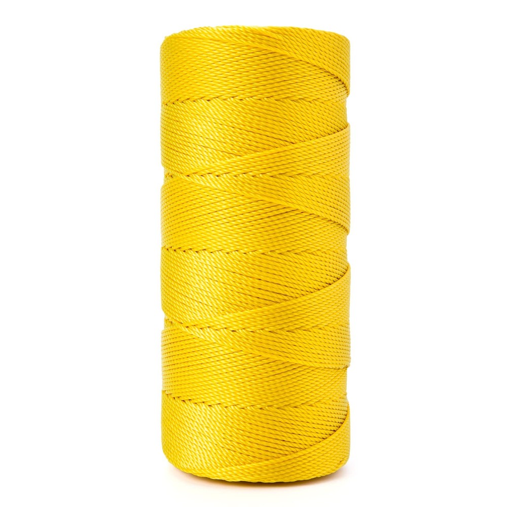 Twisted Nylon String, #15 x 1000FT Mason Line String, Nylon Twine for Masonry...