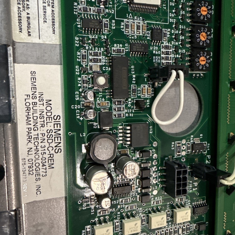 SIEMENS SSD-C-REM - Remote LCD Display W Control Mounted On Panel Inner (NEW)