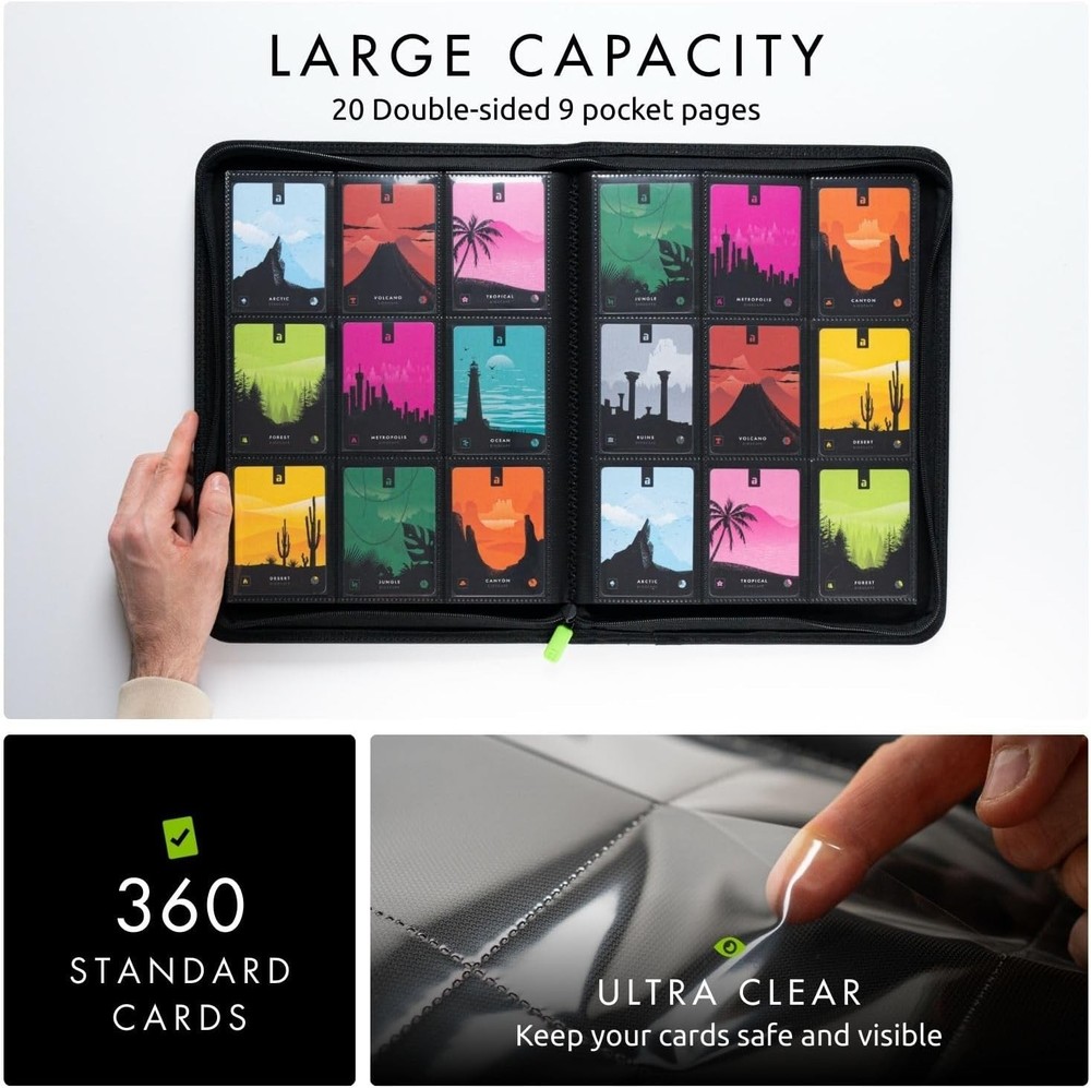 9-Pocket Trading Card Binder