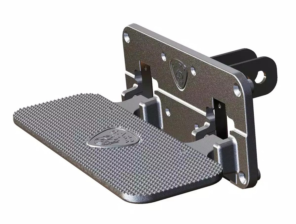 Carr 190015 Mega Step Hitch Mount Matte 190015
