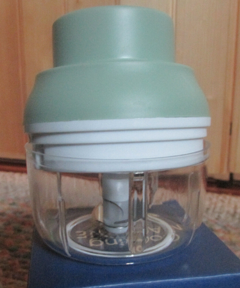 FOOD CHOPPER RECHARGEABLE MULTI-FUNCTION PROCESSOR USB PORT PORTABLE RV TRAVEL++