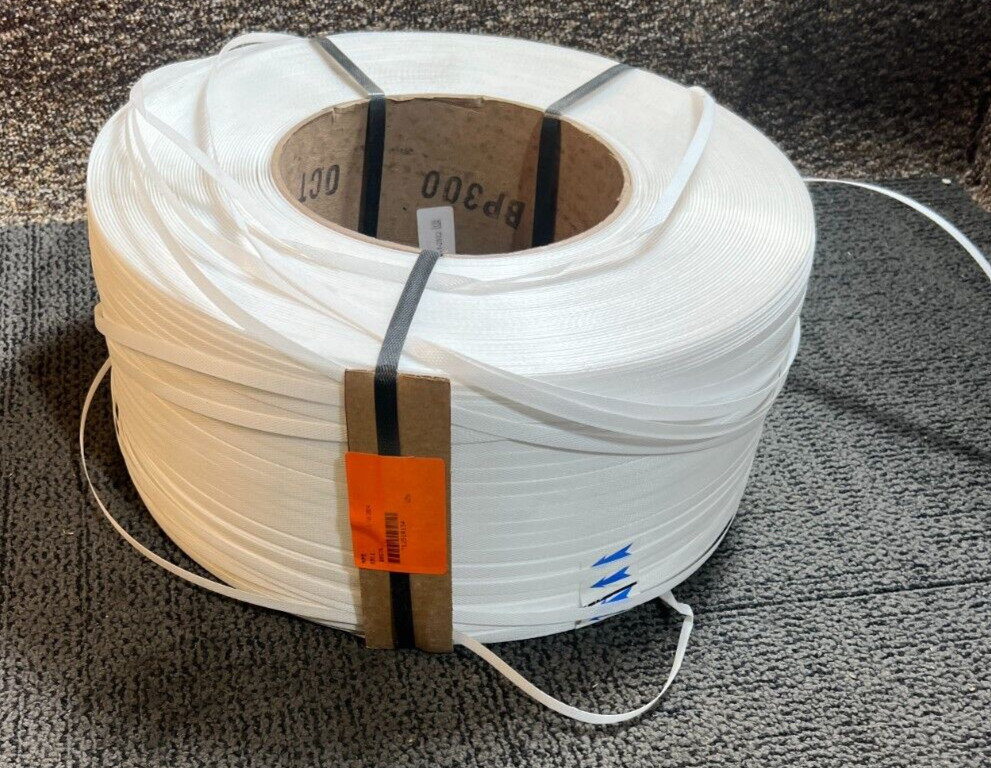 BP300 3301781-2032 Packaging Machine Poly Strapping Roll White