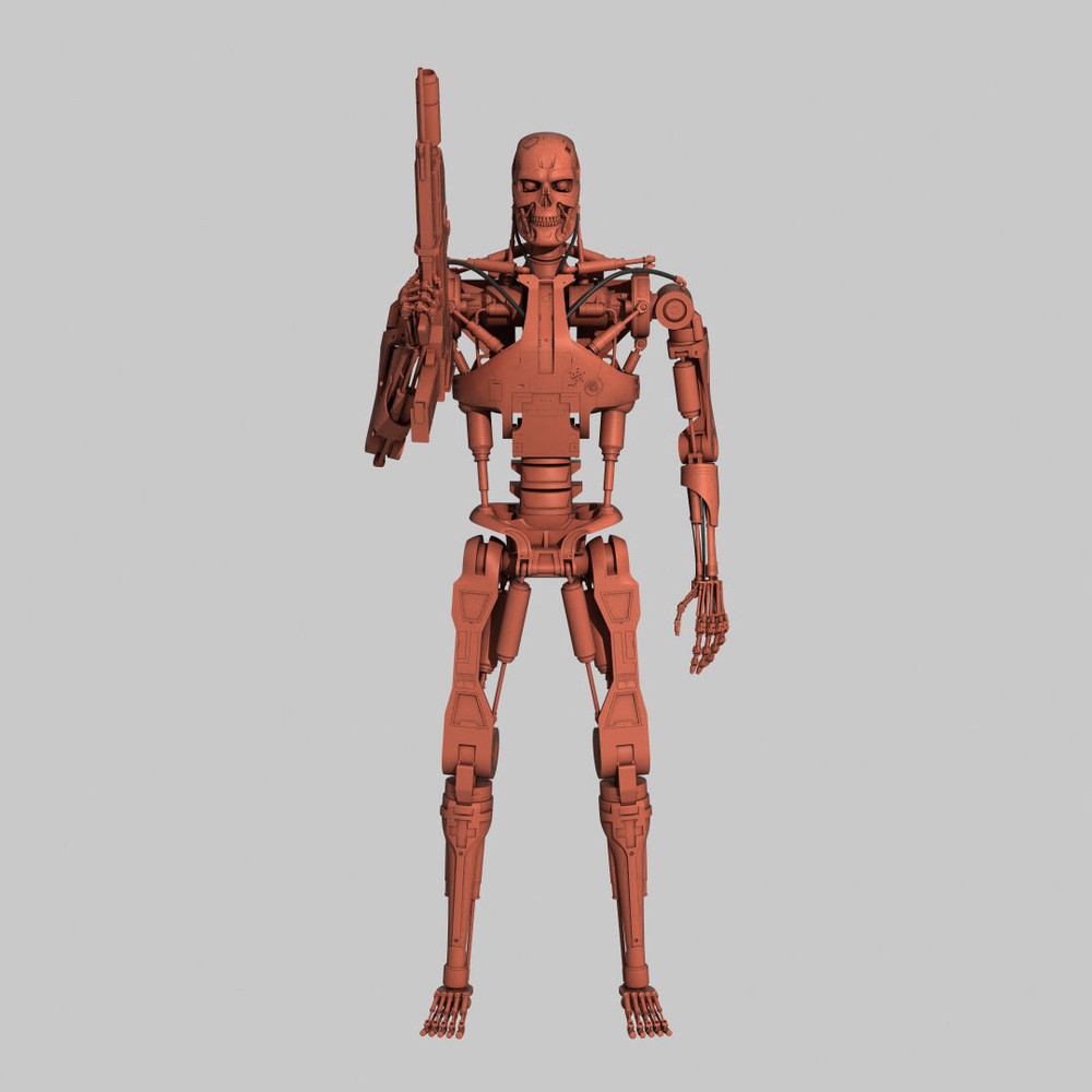 Terminator T-800 Resin Sculpture Statue Model Kit Unpainted/Unassemb