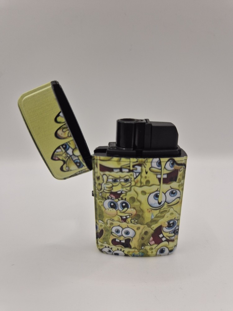 Techno Torch Lighter Refillable SpongeBob Design