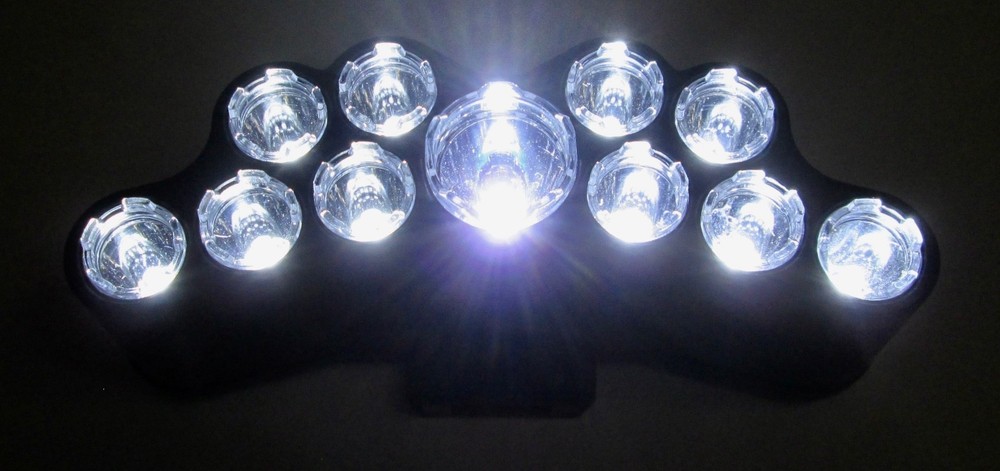 NEW 11 LED HIGHLIGHT USB WATERPROOF HEADLIGHT SH-T11
