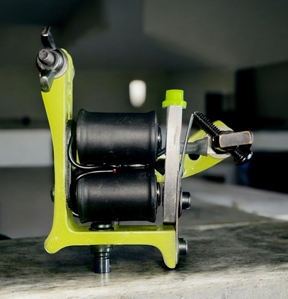Handmade one-off coil tattoo machine MiddlegroundMFG