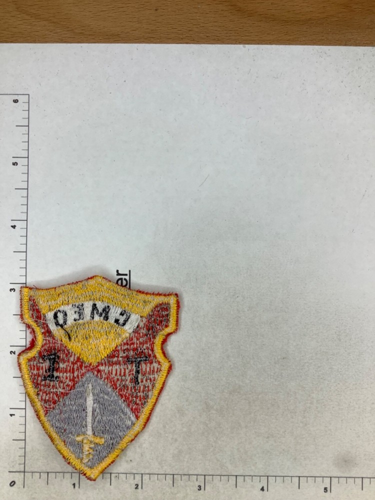 ASIAN MADE COMMAND MILITARY EXPLOITATION COMMAND PATCH