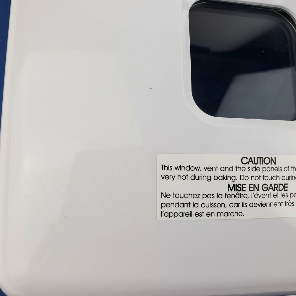 Regal Kitchen Breadmaker Machine Replacement Lid for Model K6731 Bread Maker