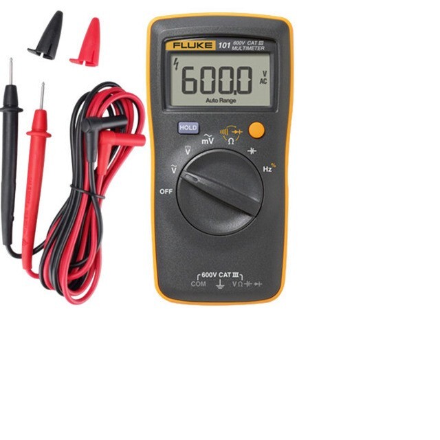 Fluke 101 Basic Digital Multimeter Pocket Portable Meter Equipment Industrial To