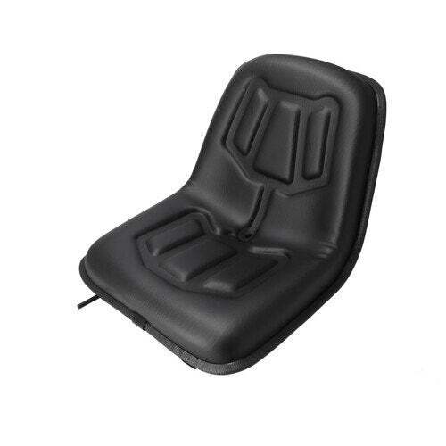 Seat with Slide Track Black Vinyl fits New Holland