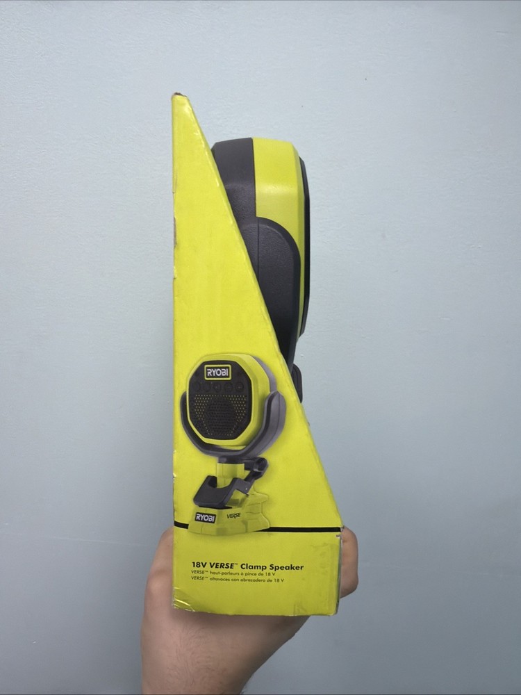 RYOBI ONE+ 18V Cordless VERSE Clamp Speaker (Tool Only)