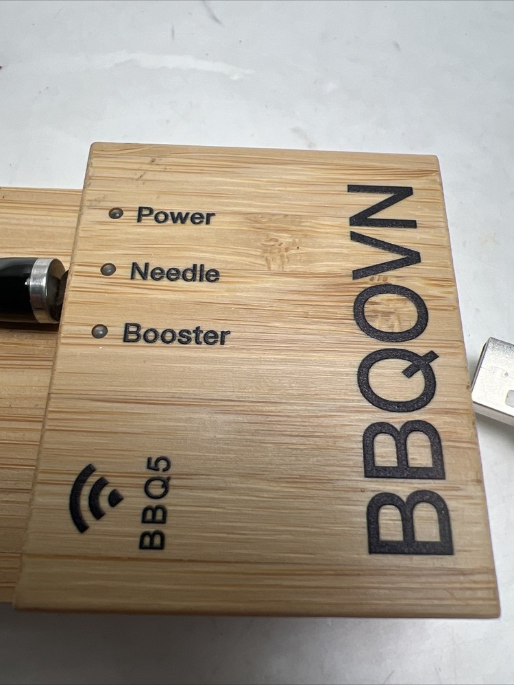 BBQOVN Smart Wireless Meat Thermometer, App Control (No Box)