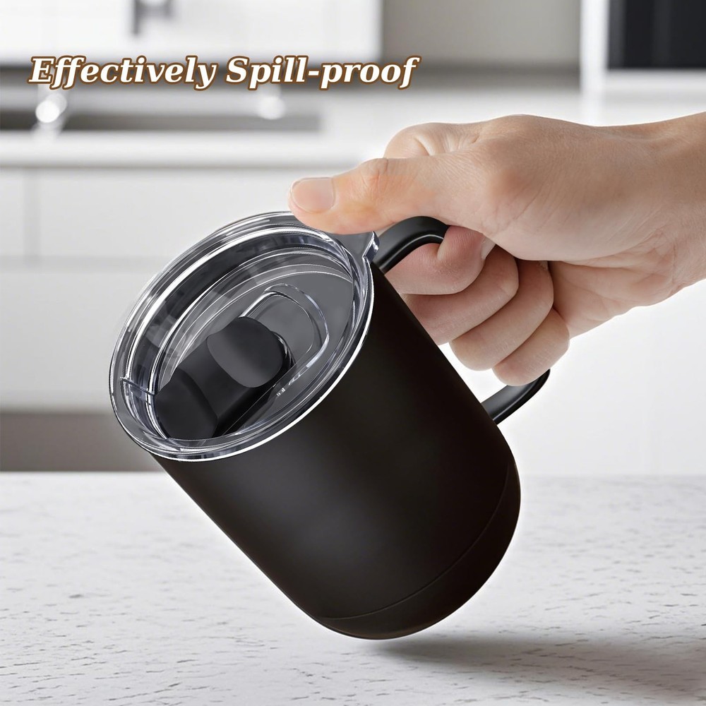 Magnetic Slider Replacement Mug Lid Compatible with Ember First and Second Ge...