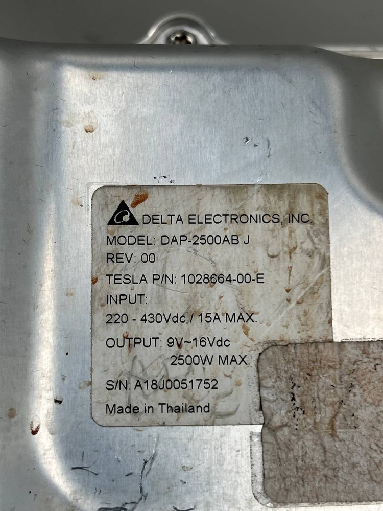 Tesla Model S High Voltage DC-DC Converter Module Assy OEM 102866400E