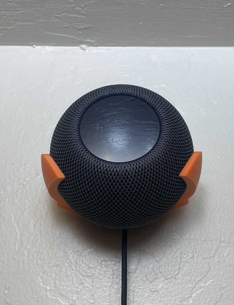HomePod Mini Wall & Corner Mount Bracket Holder Accessory ORANGE!