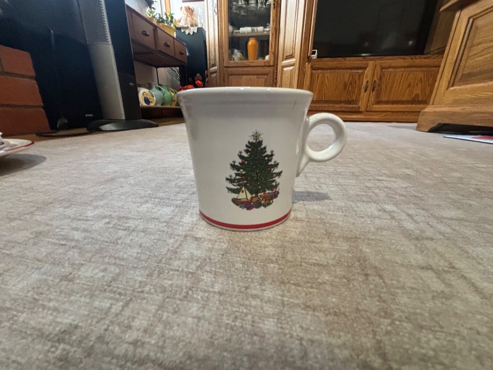 Fiesta Christmas Tree 4 piece place setting by Cuthbertson. Rare.