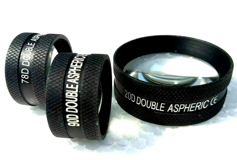 Best Offer 20D 90D & 78D Double Aspheric Lens Combo Ophthalmology & Optometry