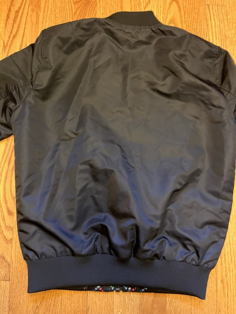 APPLE WWDC 2020 BOMBER JACKET XS Black Extra Small Reversible Software iPad Apps