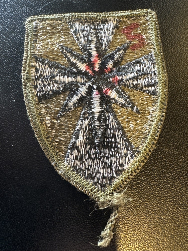 US Army 8th Field Army Support Command Subdued Sew On Shoulder Patch Insignia