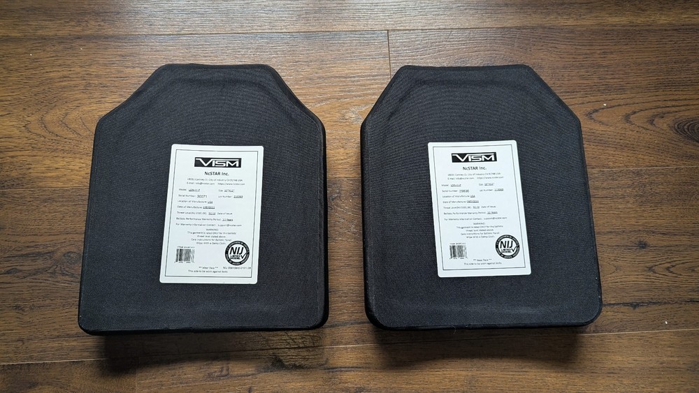 VISM Level III UHWMPE Plate Set