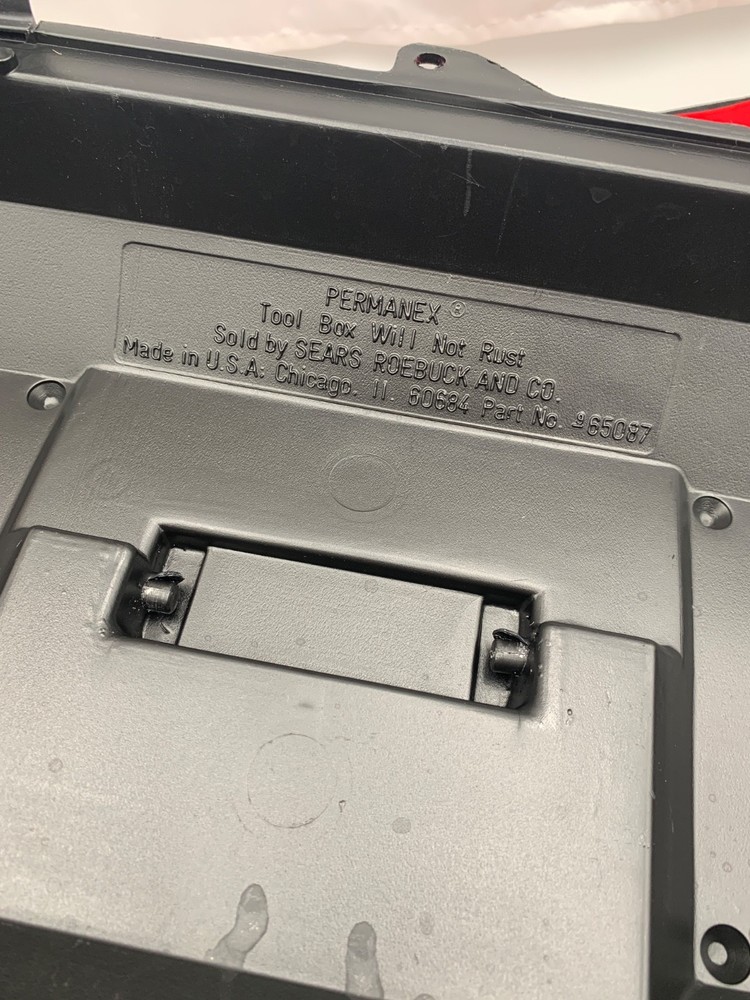 Craftsman poly tool box 965087 great shape