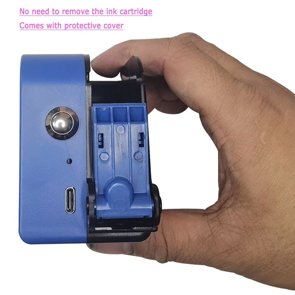 Intelligent Inkjet Printer Automatic Concave Convex Surface Encoder Label Date