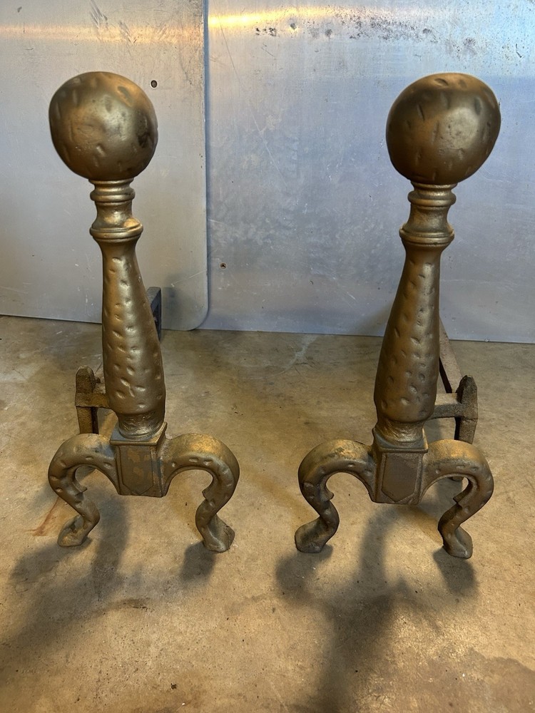 Fireplace Andirons 16” Tall