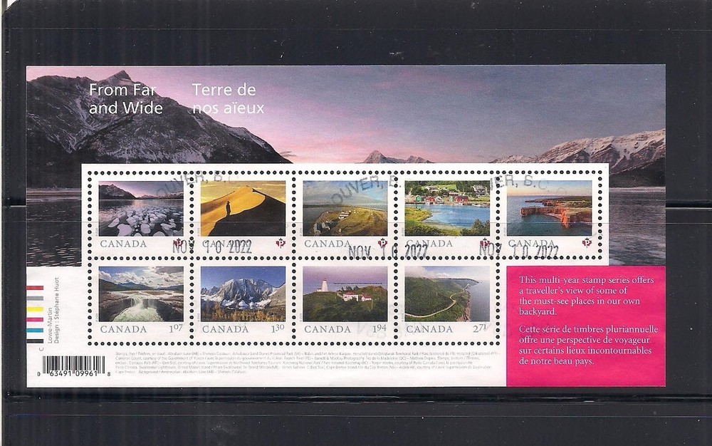 Canada #3206 used sheet  Cv 23$
