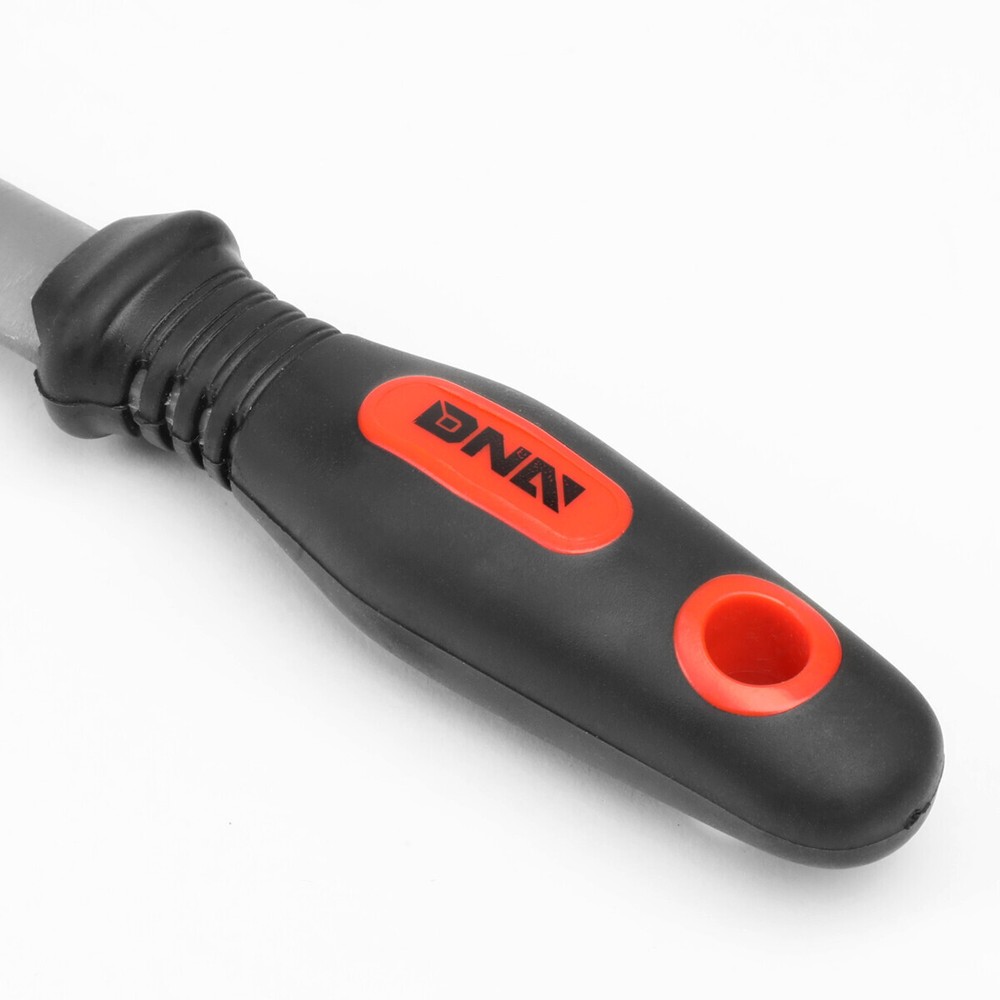 12" DUAL CUT SERRATION PATTERN TAPERED HALFT/ROUND TRIANGLE BASTARD FILE SET