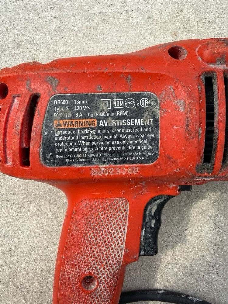 Bosch Corded Drill Heavy Duty 120V Variable Speed Tested Working