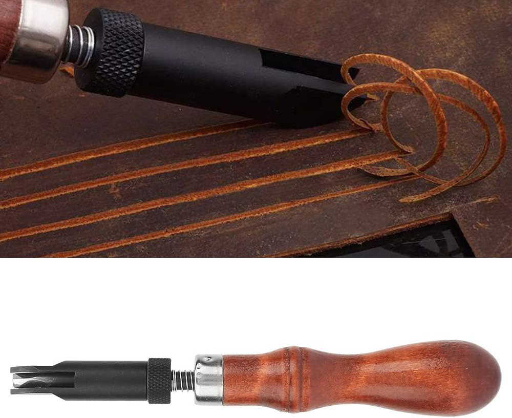 V Type Push Groover, Cove Base Groover Tool, Cotton Crochet Thread Type Push Gro