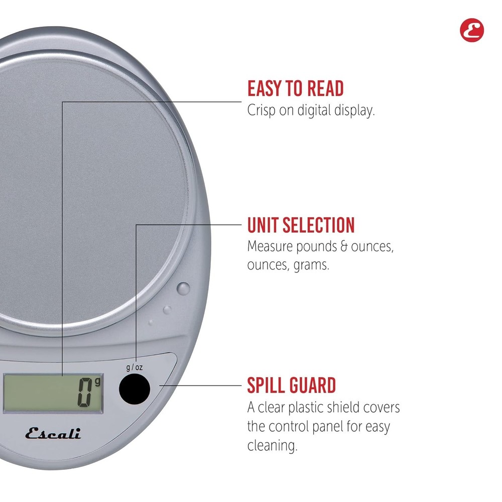 Brand New Multi-Functional Food Scale Chrome