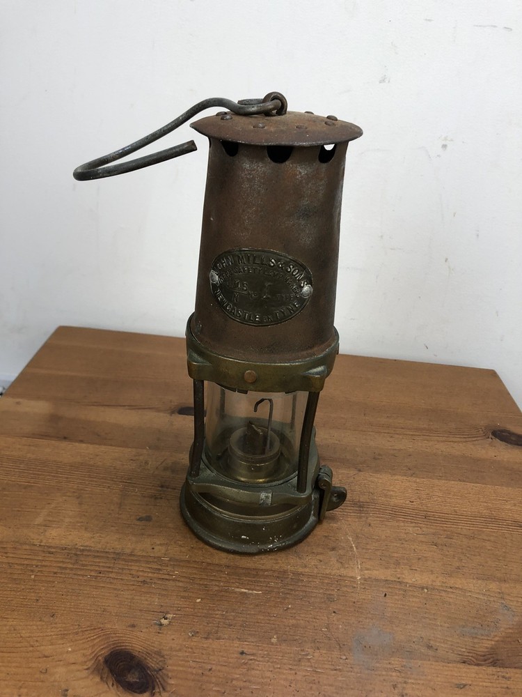 John Mills & Sons Miners Lamp