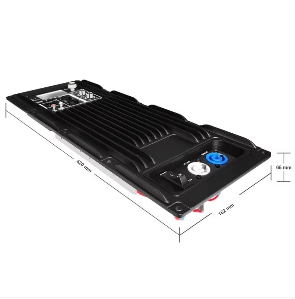 2 Way Class d DSP Power Board Module Digital Active Speaker Amplifier Module