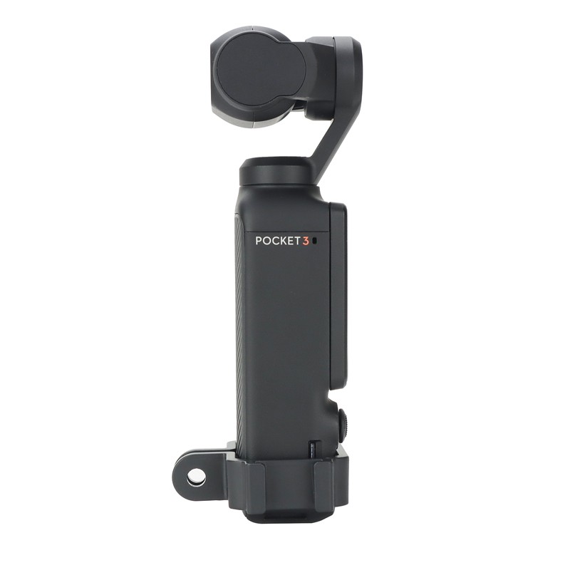 For DJI OSMO Pocket3 Camera Adapter Mini Bracket Extension Bezel w/Backpack Clip