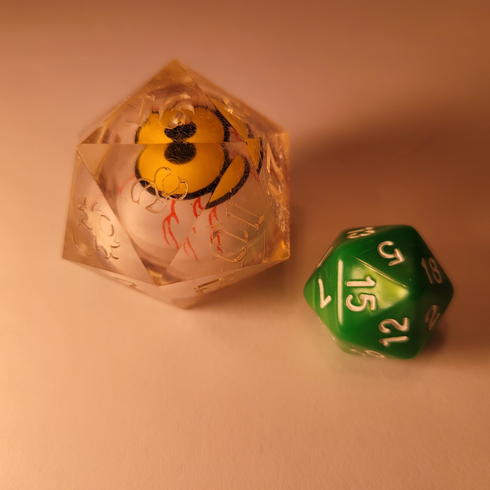 Kraken 34mm Gazing Eye Liquid Core 34mm D20 DIce