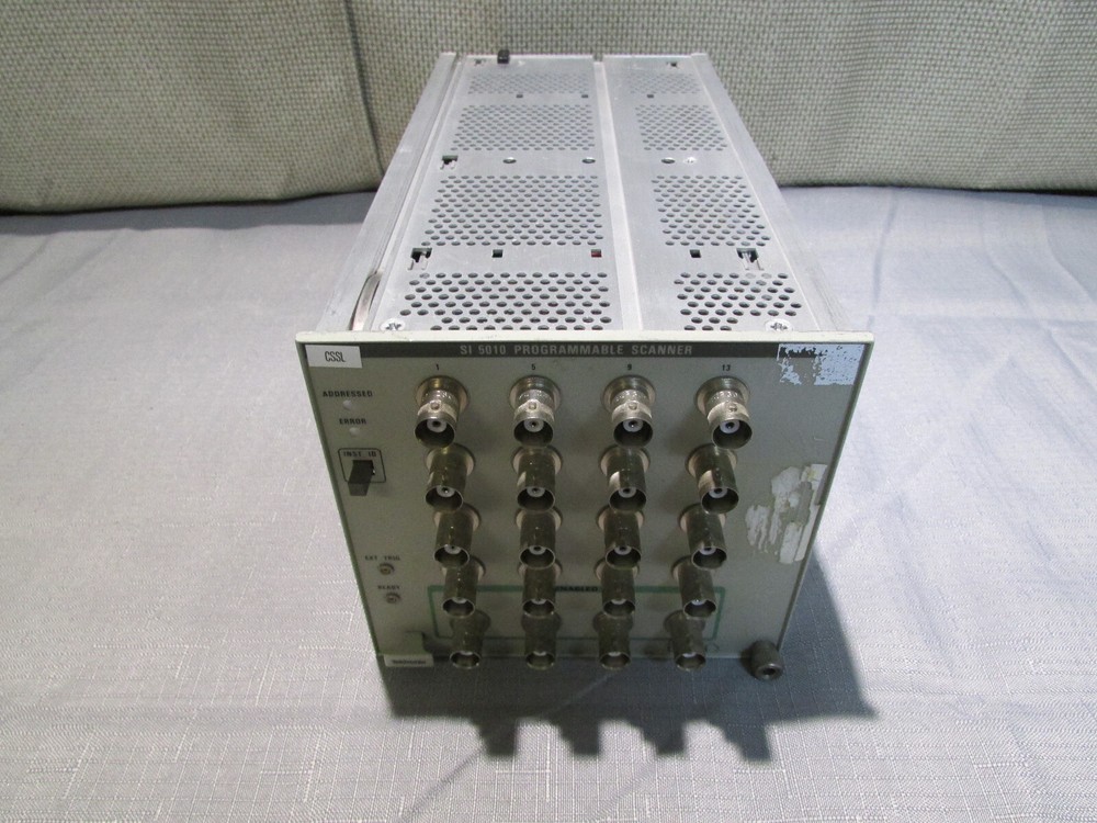 Tektronix Oscilloscope Plugin Module SI-5010 Programmable Scanner s/n B011189