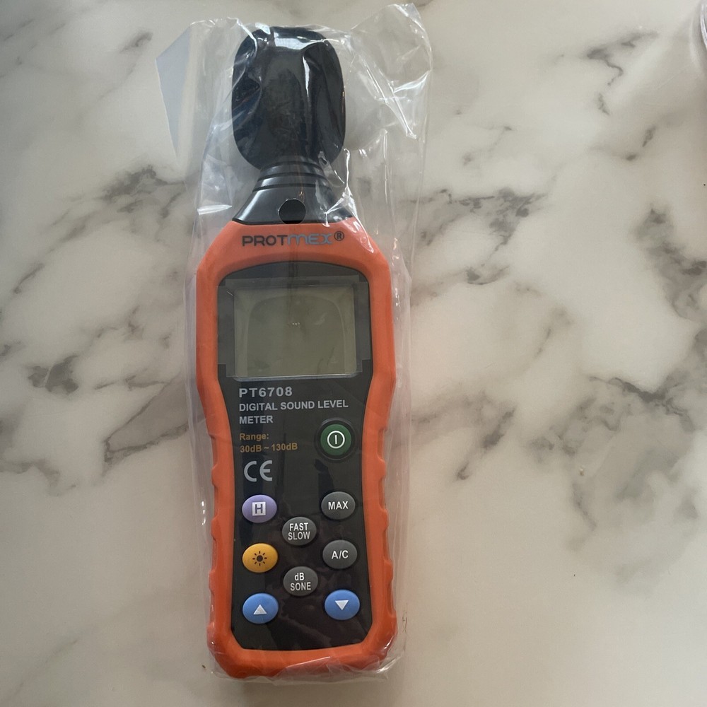 Protmex PT6708 Sound Level Meter Digital Sound Level Meter Reader Measurement...