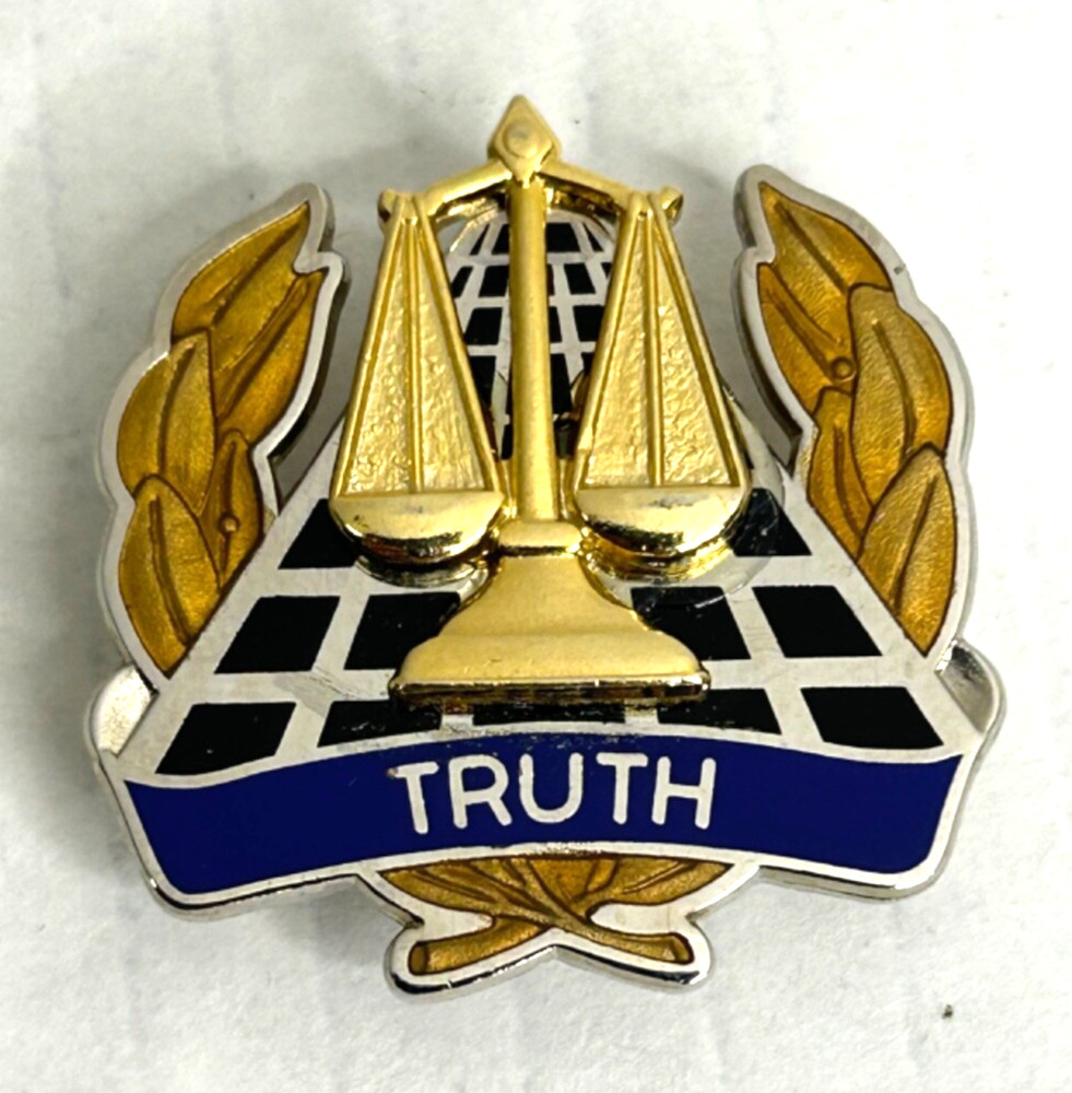 US Army Test & Evaluation Command DUI Pin