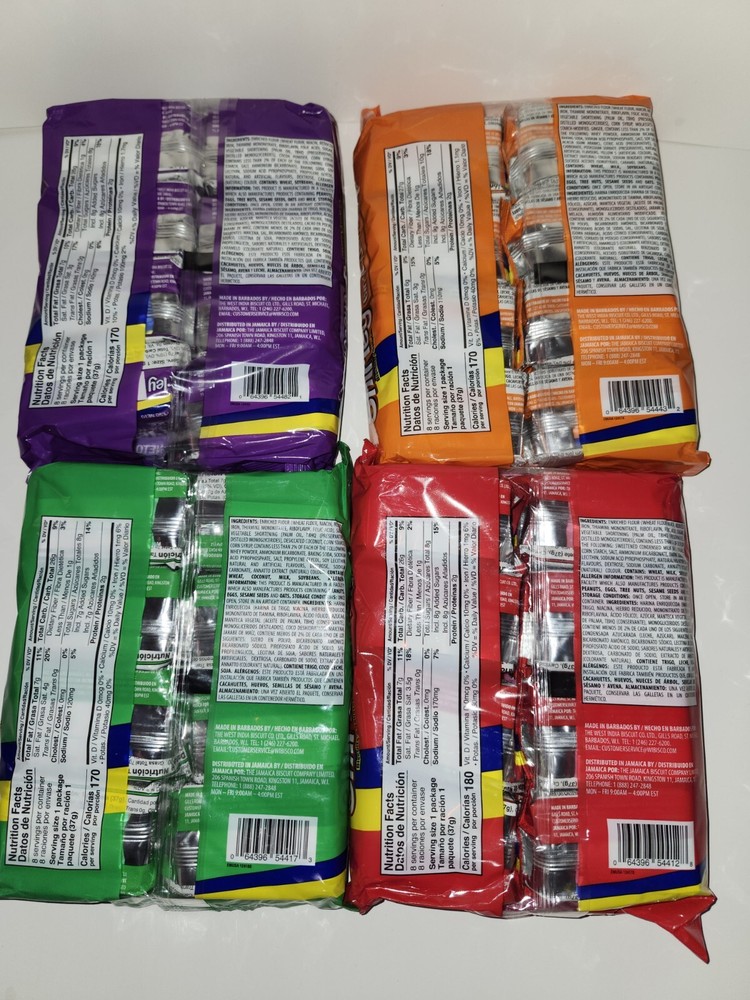 Shirley Biscuits/Galletas Wibisco 8 Packs