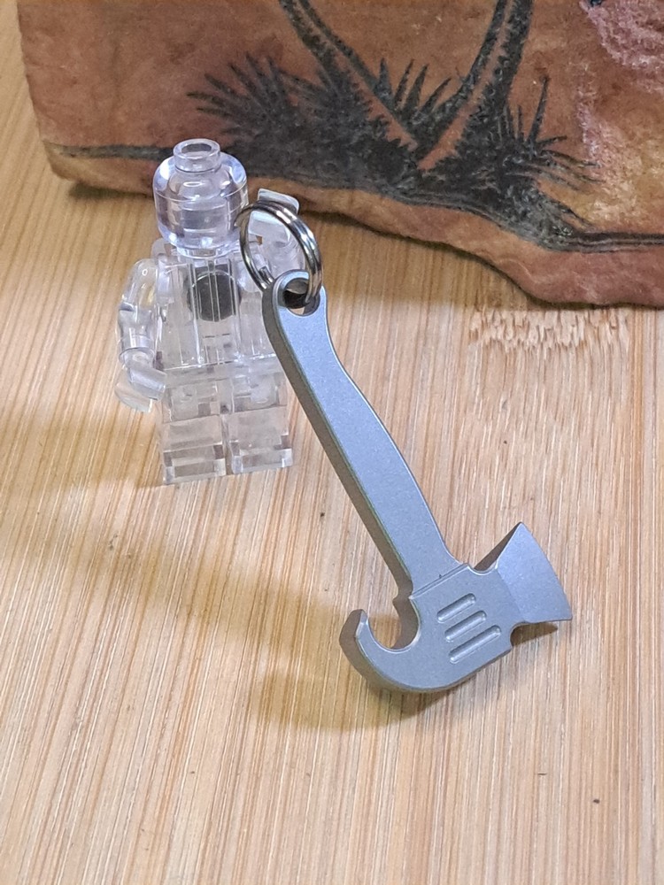 EDC Titanium Alloy Keychain Bottle Opener Multi-Tool