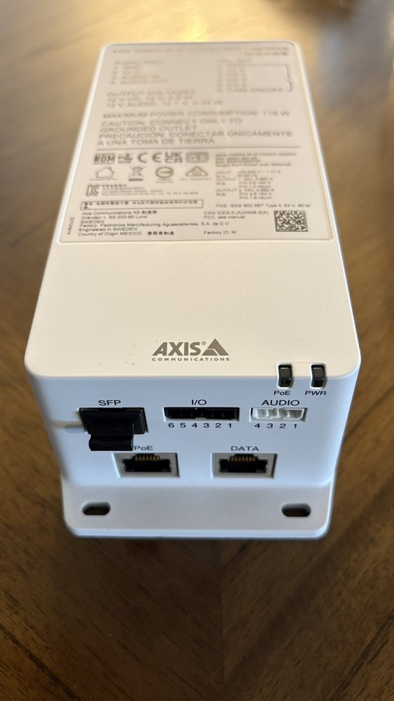 Axis Communications TU8003 90W Connectivity Midspan
