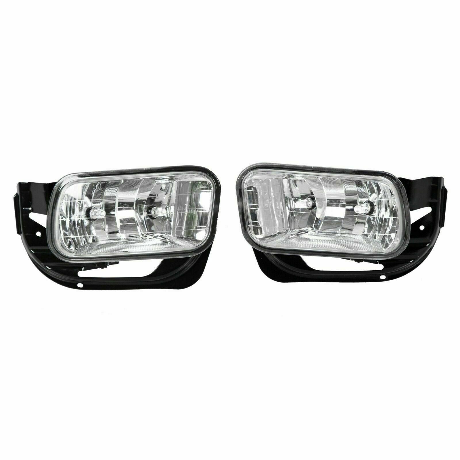 Front Fog Lights with Brackets For 2009-2012 Ram 1500 / 2010-2018 Ram 2500 3500