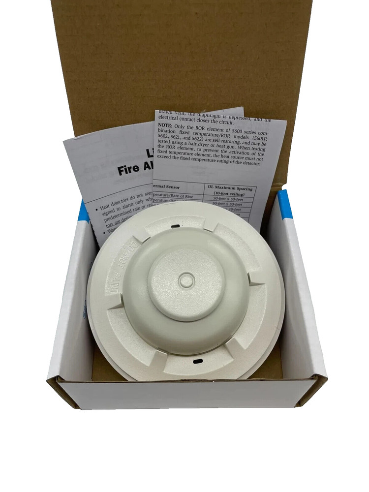 System Sensor 5601P Heat Detector - Same Day Shipping (SEALED)