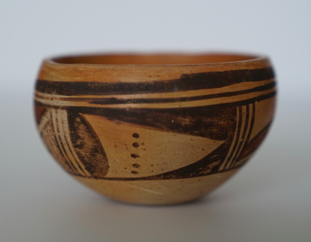 Native American Navajo Pottery Signed Handpainted