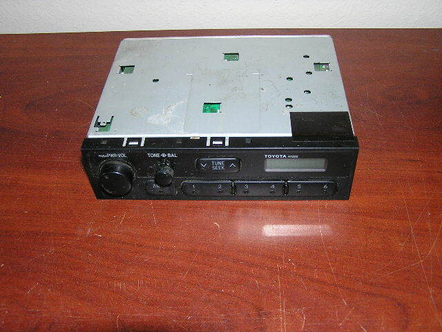 Toyota A12202 radio unknown application