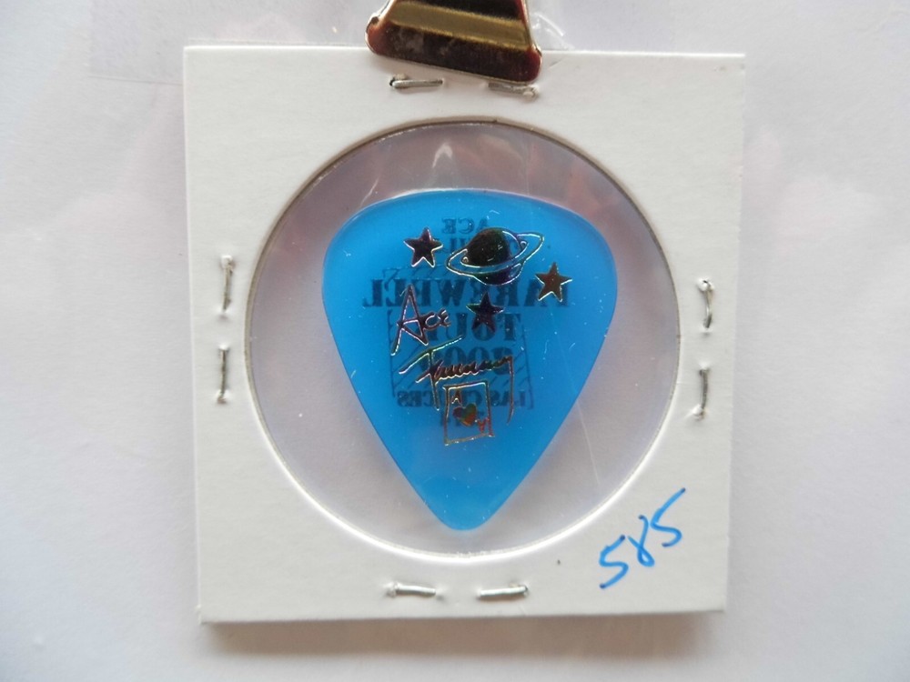 KISS "ACE FREHLEY" GUITAR PICK~3/14/00 READ DESCRIPTION (3/3)