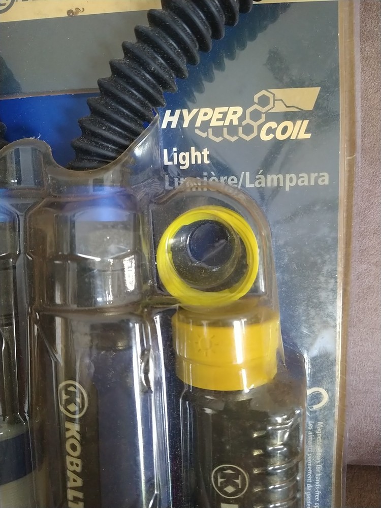 Kobalt Hyper Coil LED Snake Flexible Cordless Worklight Flashlight #0498288- New